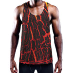 Lava Burning Print Training Tank Top