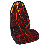 Lava Burning Print Waterproof Car Seat Cover