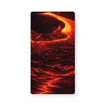 Lava Flow Print Baby Crib Sheet