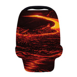 Lava Flow Print Baby Seat Cover