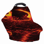Lava Flow Print Baby Seat Cover