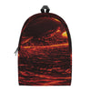 Lava Flow Print Backpack