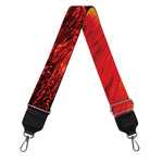 Lava Flow Print Bag Strap