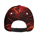 Lava Flow Print Baseball Cap