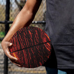 Lava Flow Print Basketball
