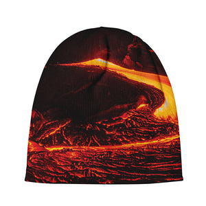 Lava Flow Print Beanie