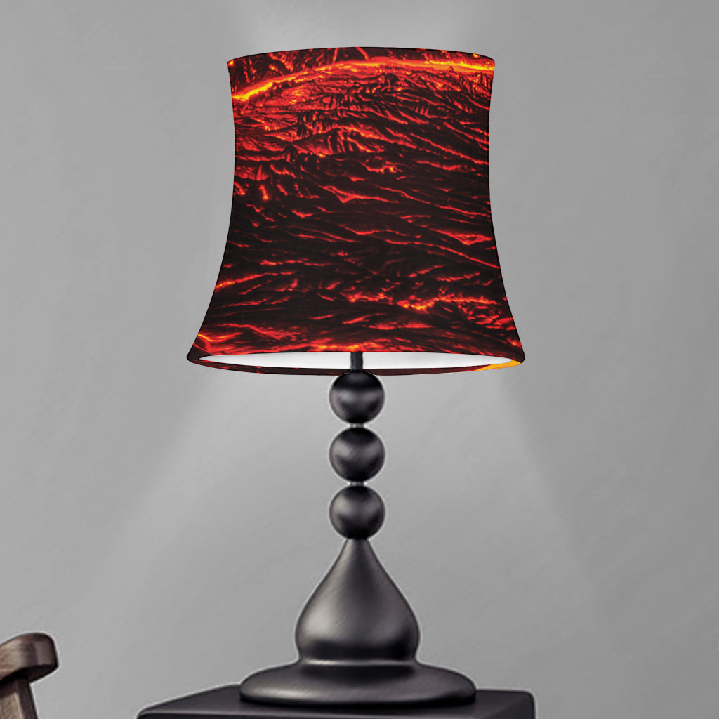 Lava Flow Print Bell Lamp Shade