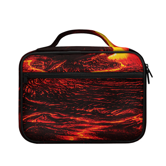 Lava Flow Print Briefcase Bible Bag