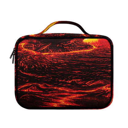 Lava Flow Print Briefcase Bible Bag