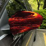 Lava Flow Print Car Side Mirror Covers