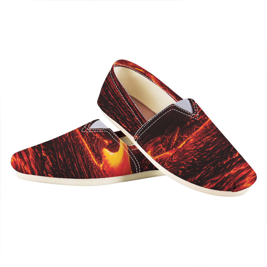 Lava Flow Print Casual Shoes