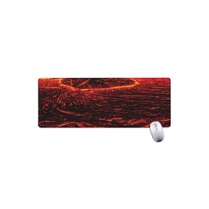 Lava Flow Print Extended Mouse Pad