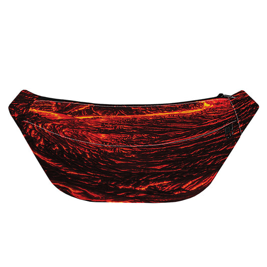 Lava Flow Print Fanny Pack