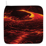 Lava Flow Print Hand Towel