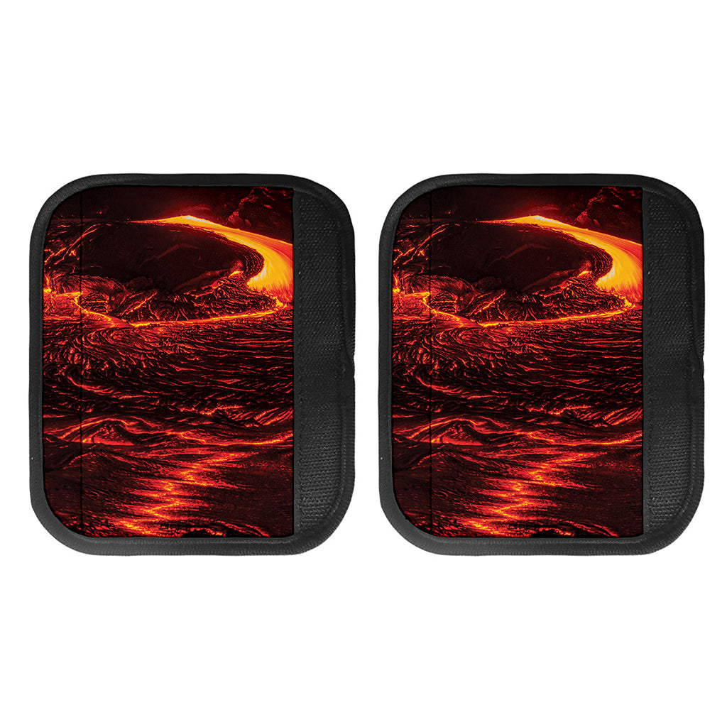 Lava Flow Print Handle Covers