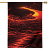 Lava Flow Print House Flag