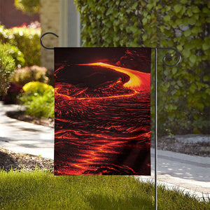 Lava Flow Print House Flag