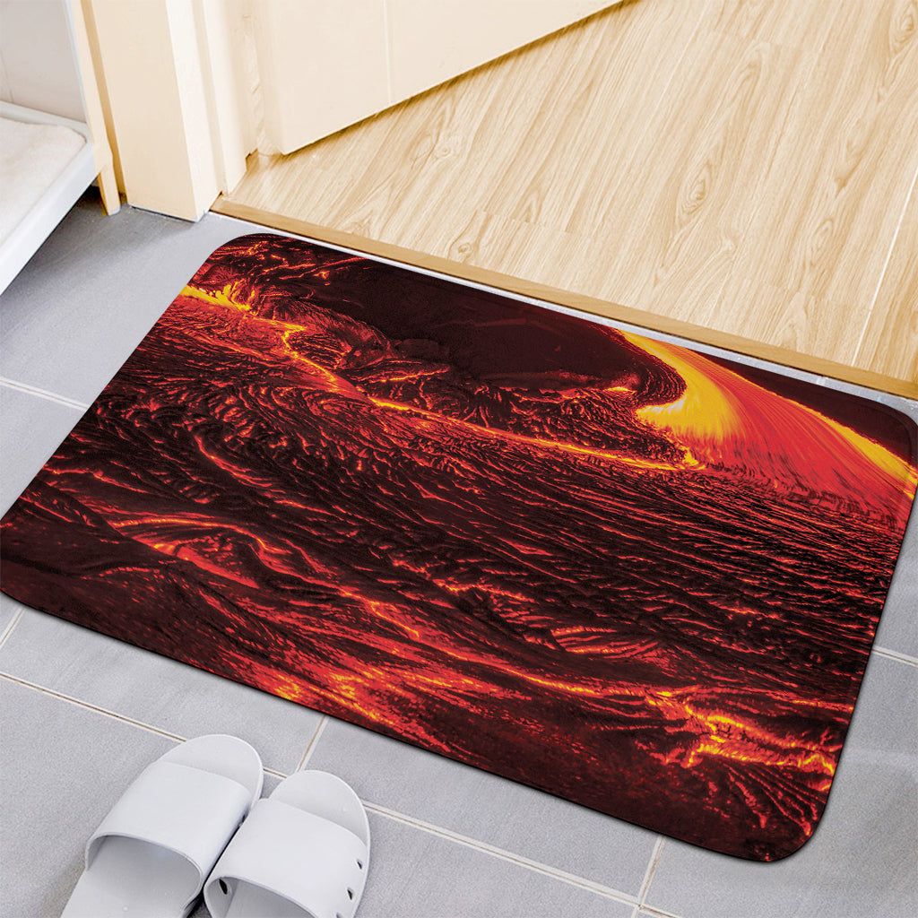 Lava Flow Print Indoor Door Mat