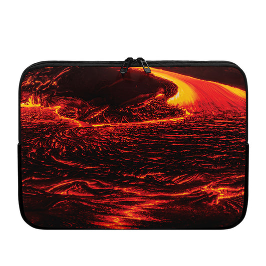 Lava Flow Print Laptop Sleeve