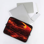 Lava Flow Print Laptop Sleeve