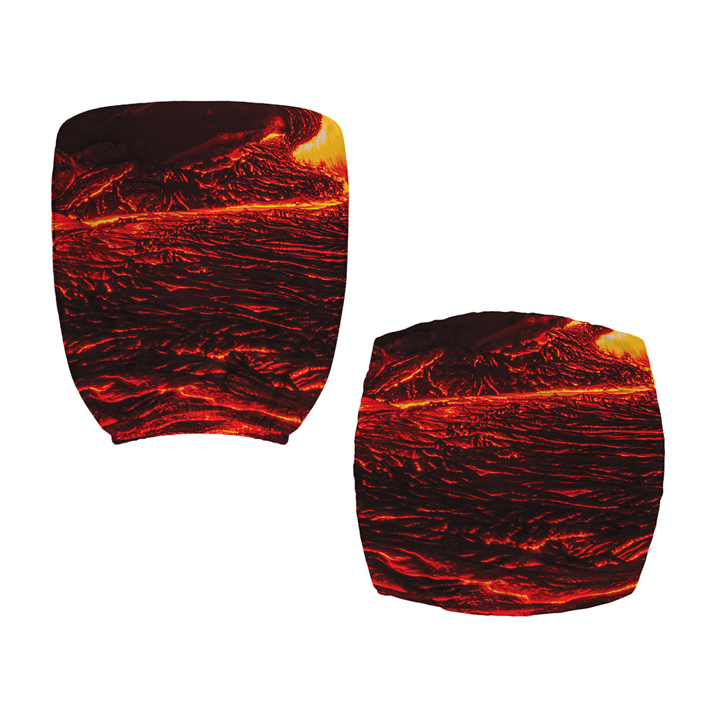 Lava Flow Print Office Chair Cover