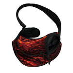 Lava Flow Print Pet Sling Carrier