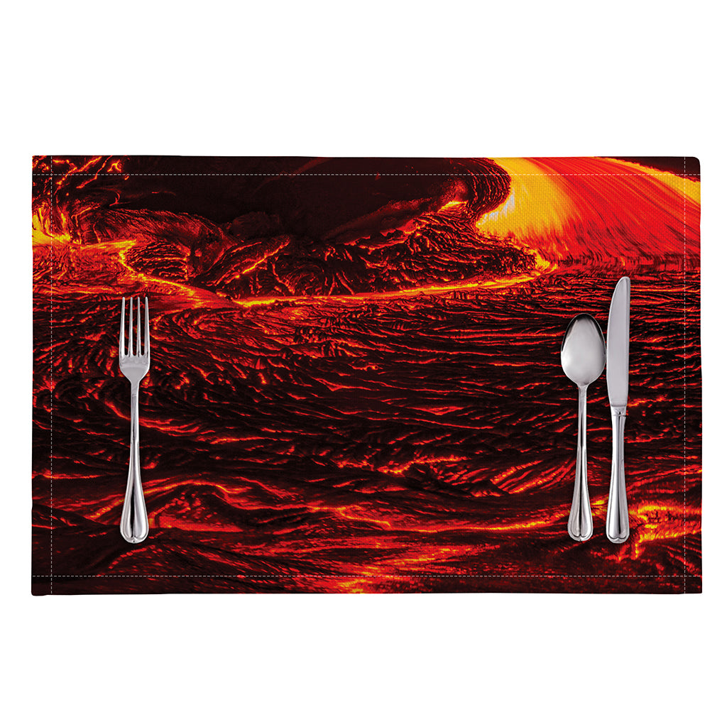 Lava Flow Print Placemat