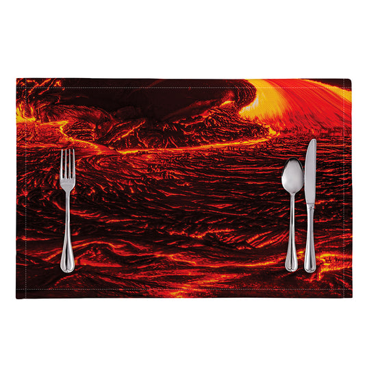 Lava Flow Print Placemat