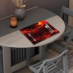 Lava Flow Print Placemat