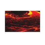 Lava Flow Print Polyester Flag
