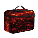 Lava Flow Print Portable Lunch Bag