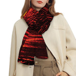 Lava Flow Print Scarf