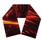 Lava Flow Print Scarf