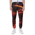 Lava Flow Print Scuba Joggers