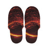 Lava Flow Print Slippers