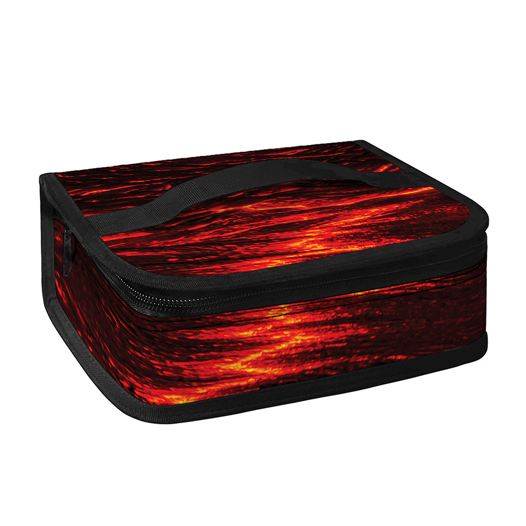 Lava Flow Print Small Lunch Bag
