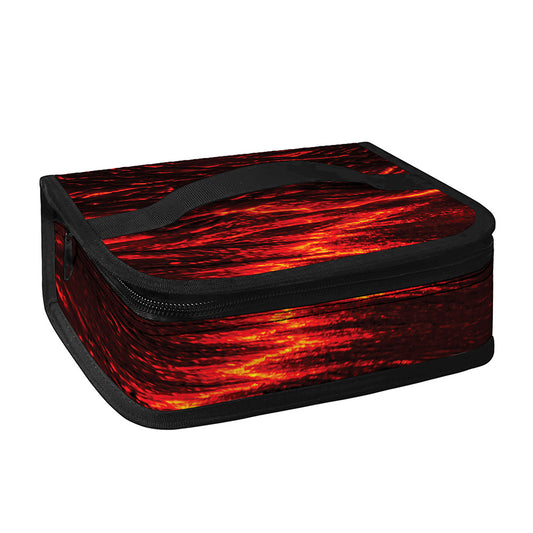 Lava Flow Print Small Lunch Bag