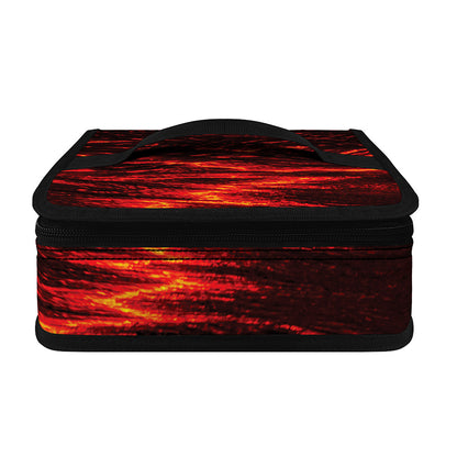 Lava Flow Print Small Lunch Bag