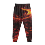 Lava Flow Print Sweatpants