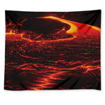 Lava Flow Print Tapestry