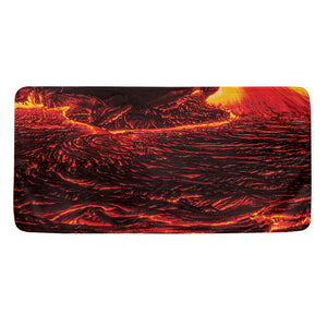 Lava Flow Print Towel