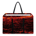 Lava Flow Print Utility Tote Bag