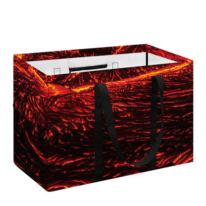 Lava Flow Print Utility Tote Bag