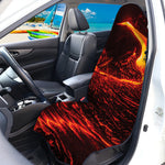Lava Flow Print Waterproof Car Seat Cover