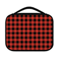 Lava Orange Buffalo Check Pattern Print Classic Bible Case
