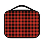 Lava Orange Buffalo Check Pattern Print Classic Bible Case