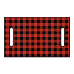 Lava Orange Buffalo Check Pattern Print Golf Cart Seat Cover