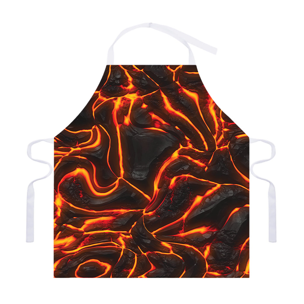 Lava Print Adjustable Apron