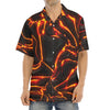 Lava Print Aloha Shirt