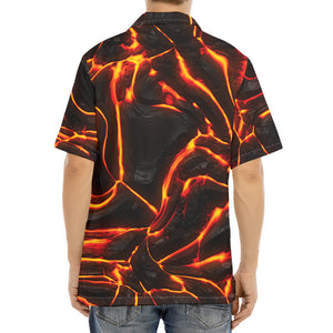 Lava Print Aloha Shirt